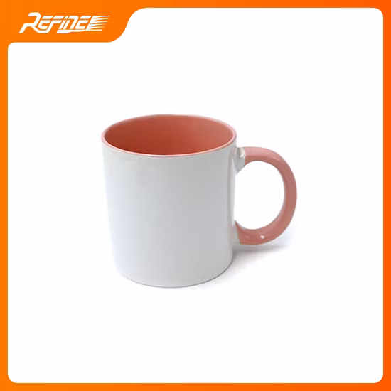 Tazza di Natale di fabbrica Tazza da caffè in ceramica a sublimazione con trasferimento di calore a colori da 11 once