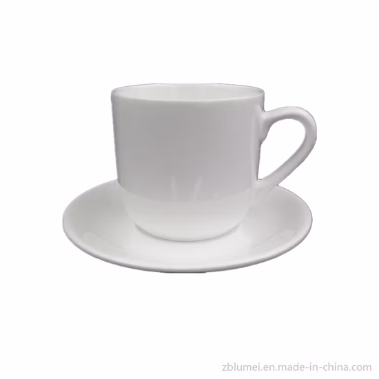 Set tazza da caffè, piattino e cucchiaio in ceramica europea personalizzata, tazza da tè