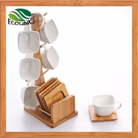 Tazza da caffè e piattino in ceramica idilliaca europea con set di pentole, tazza da caffè