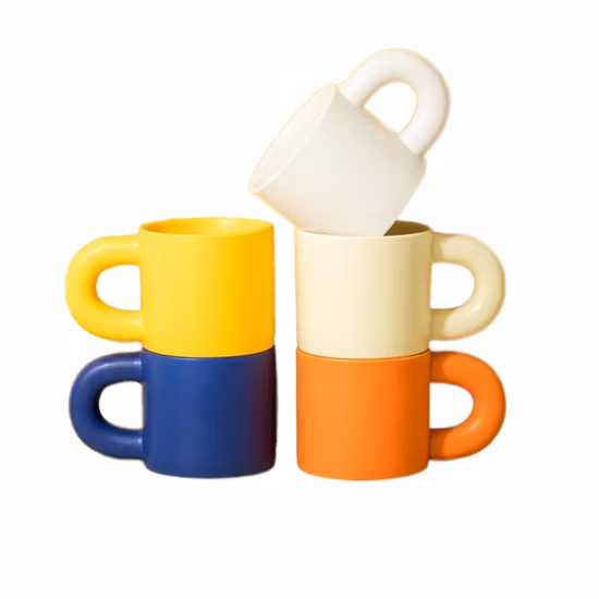Tazza da caffè in ceramica europea Tazza da caffè souvenir con set da tè pomeridiano di alta qualità