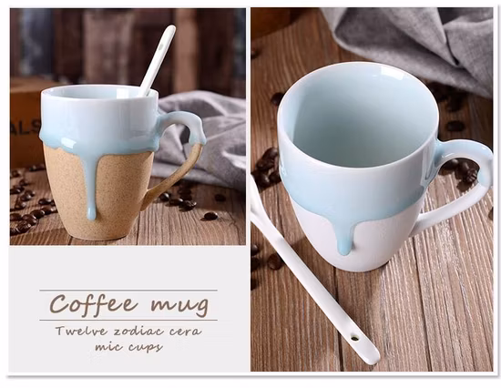 Design personalizzato, tazza che cambia colore freddo, tazza magica in ceramica
